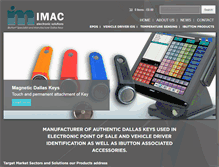 Tablet Screenshot of imacelectronics.com
